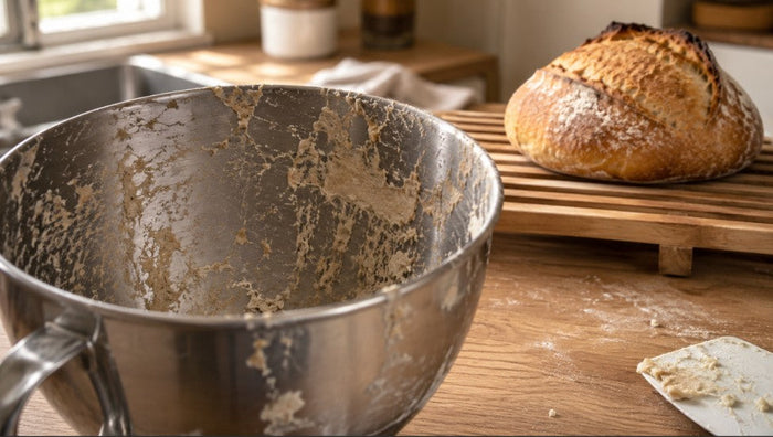 How to Get Dried Dough Off Your Bowl (Without Soaking It Overnight)