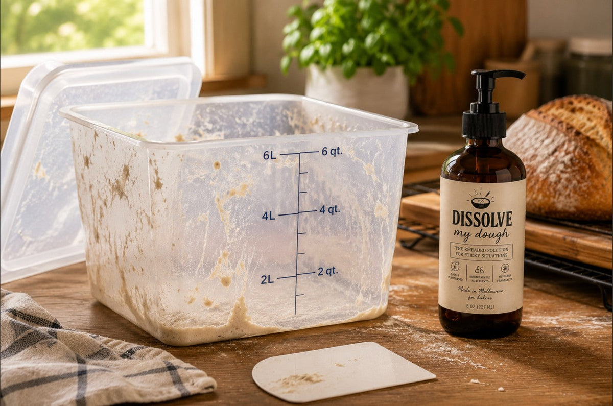 How to Clean Proving Tubs and Dough Containers Without Wrecking Them
